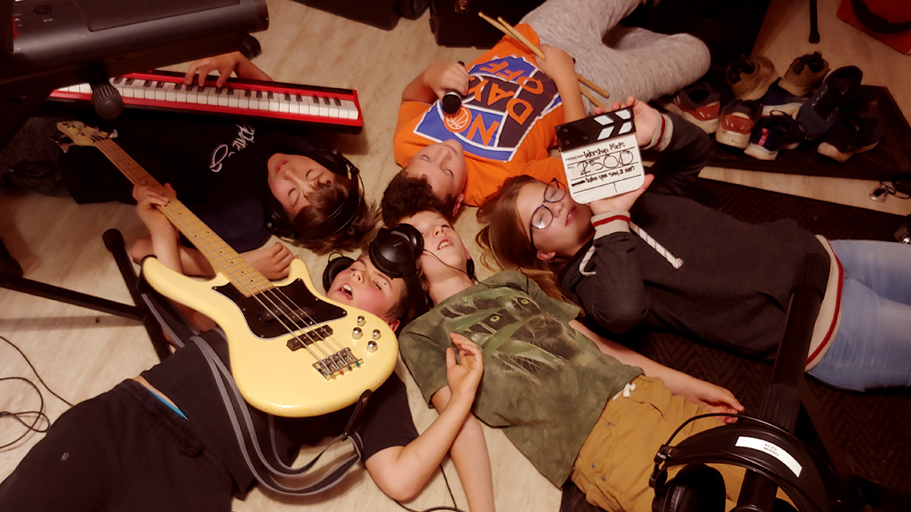 Worship Kids Band Camp at Glory Studios, Bancroft, Ontario.